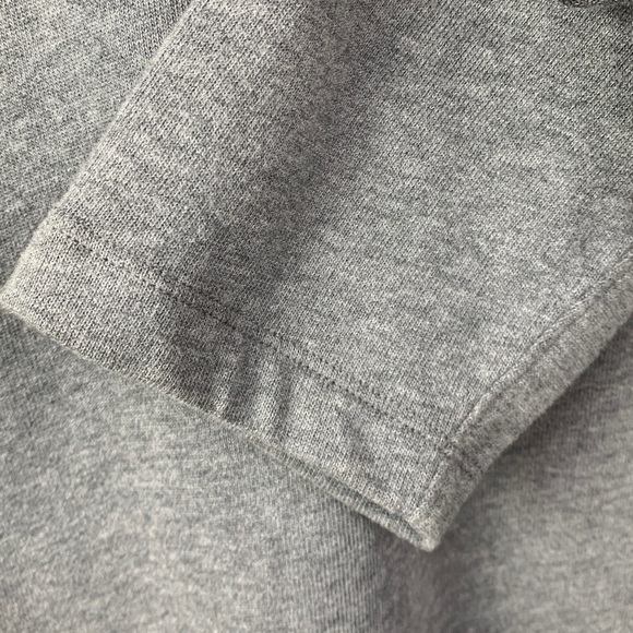 J. Crew Sueded Cotton Jersey Half Zip Pullover - Picture 6 of 7